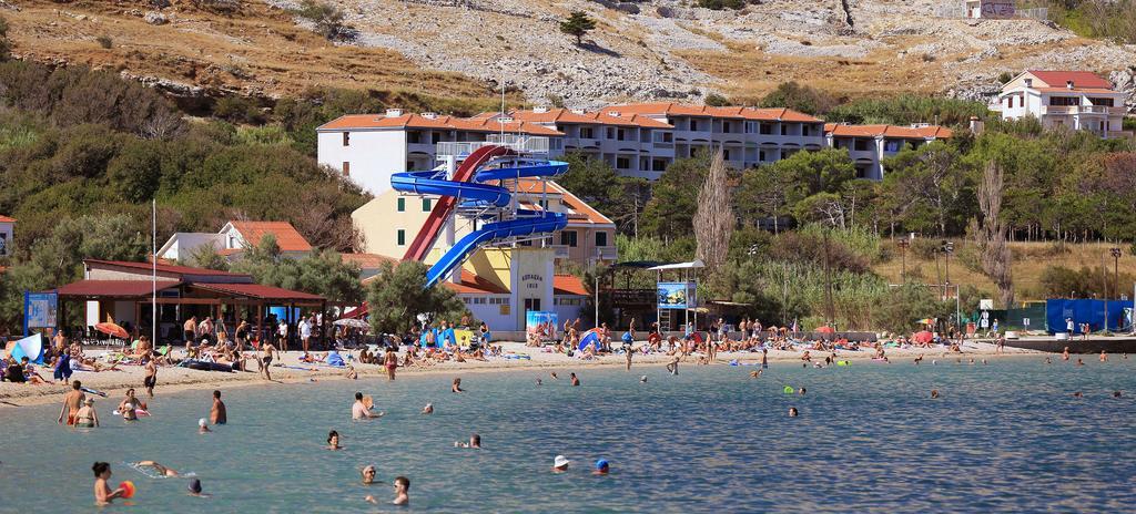 Hotel Oceanus Deny Pag Town Exterior foto