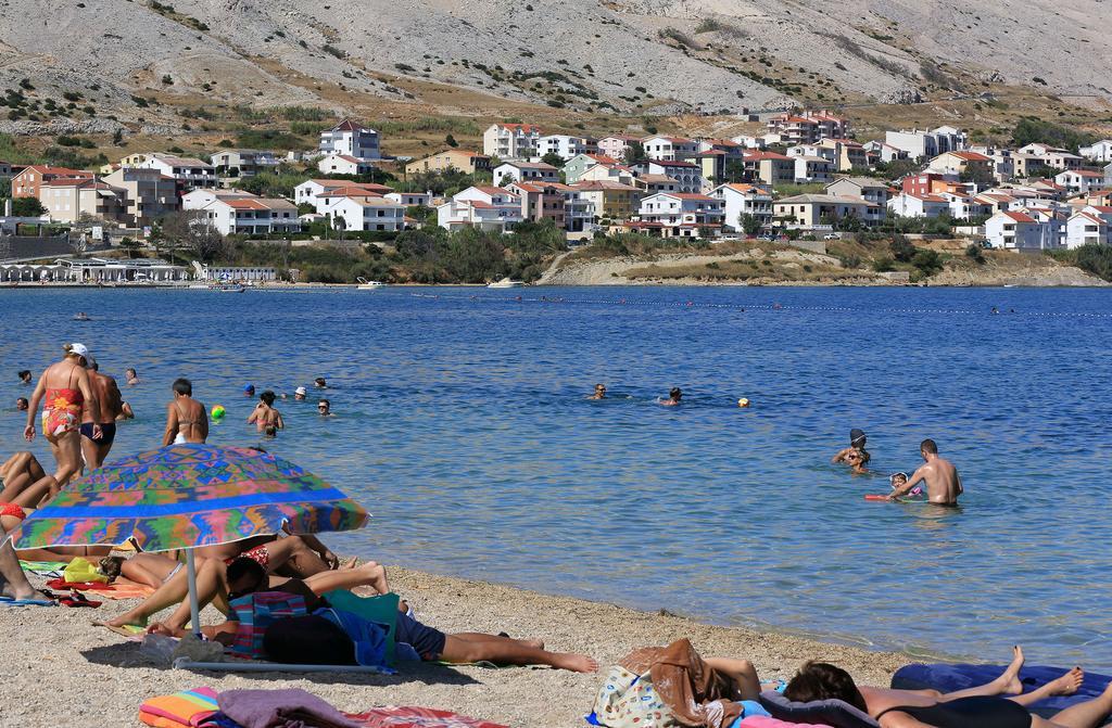 Hotel Oceanus Deny Pag Town Exterior foto