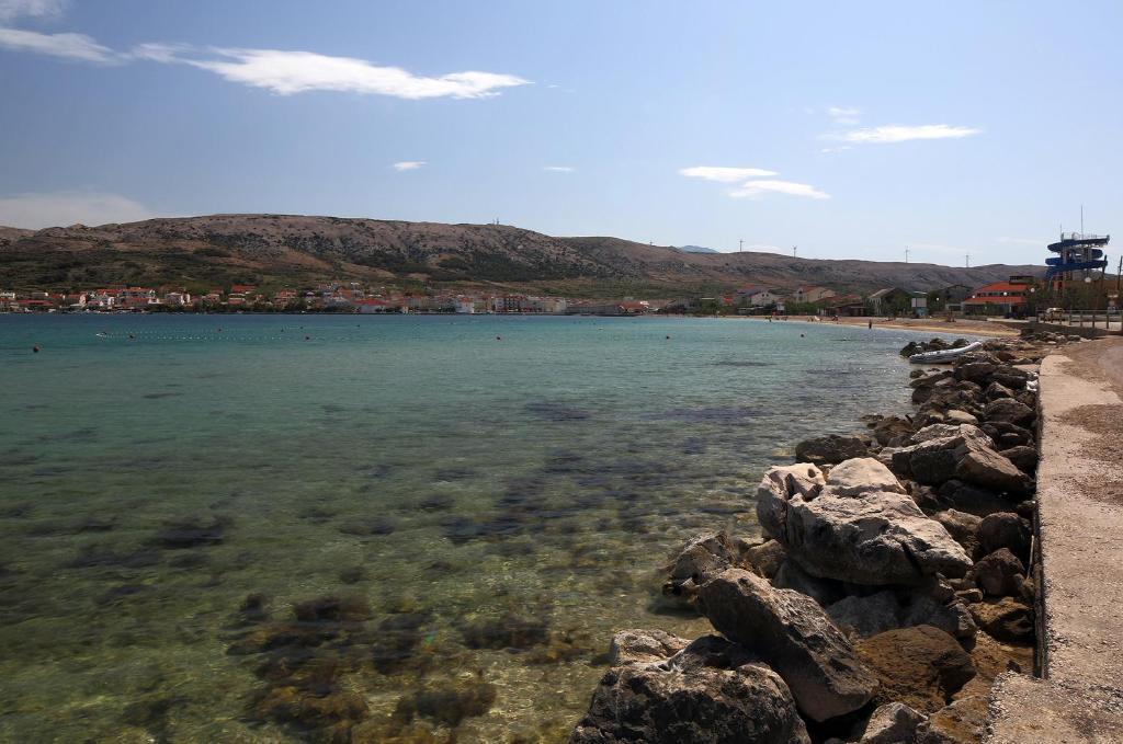 Hotel Oceanus Deny Pag Town Exterior foto