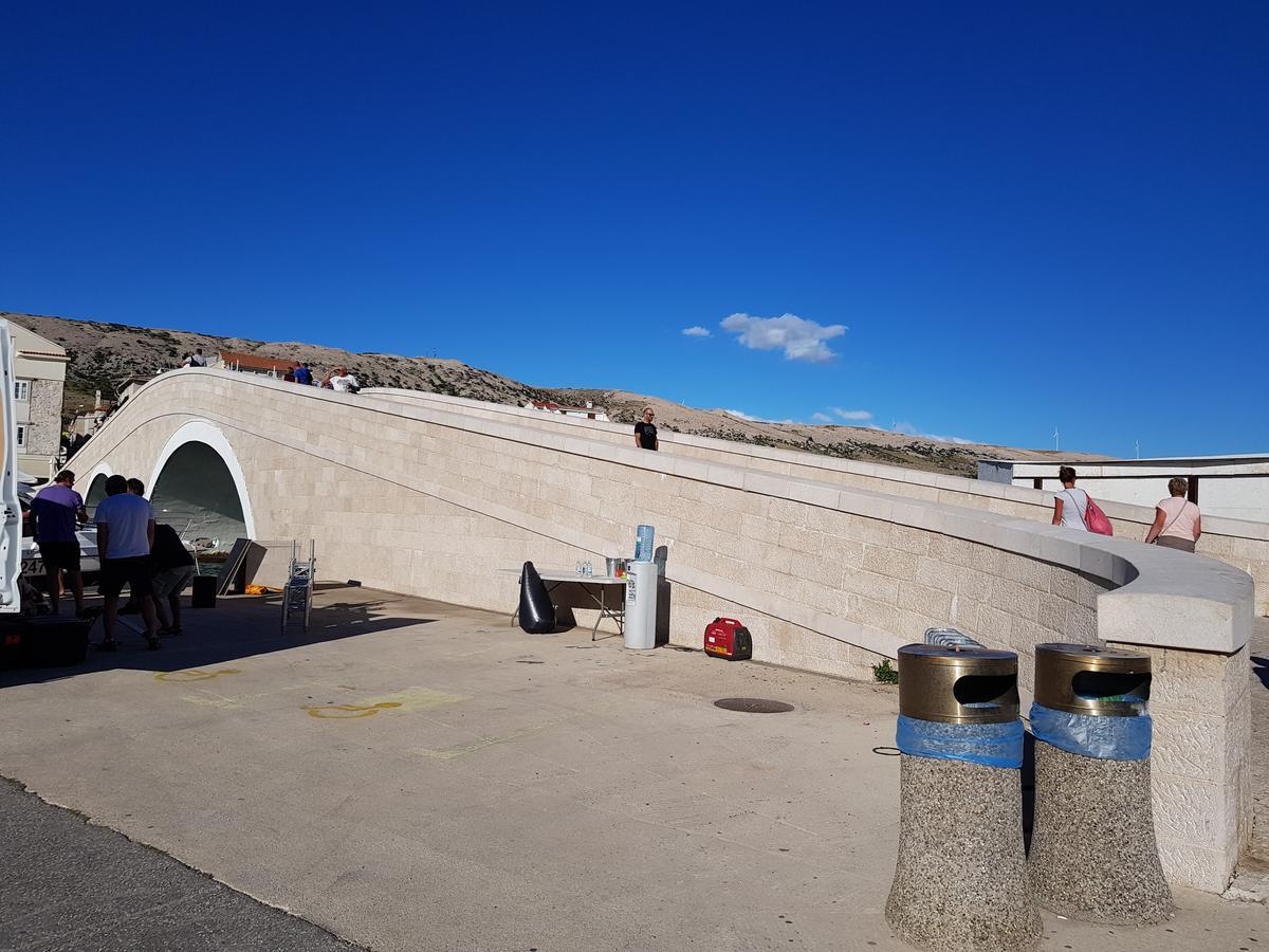 Hotel Oceanus Deny Pag Town Exterior foto