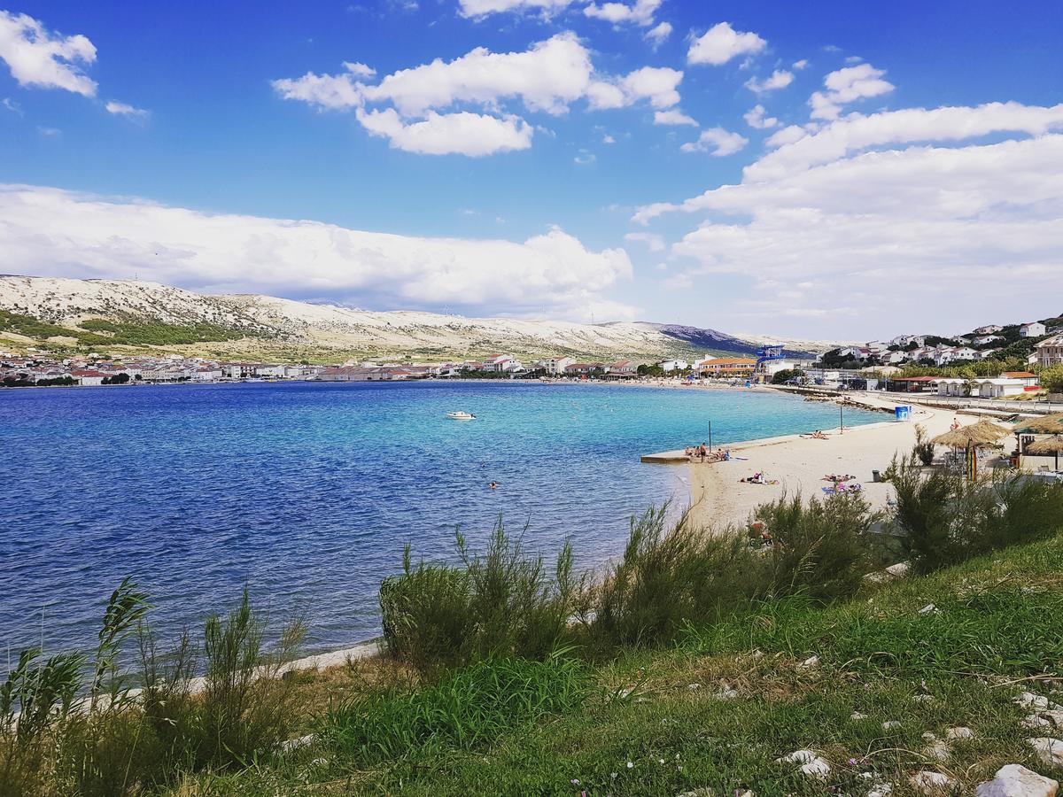 Hotel Oceanus Deny Pag Town Exterior foto